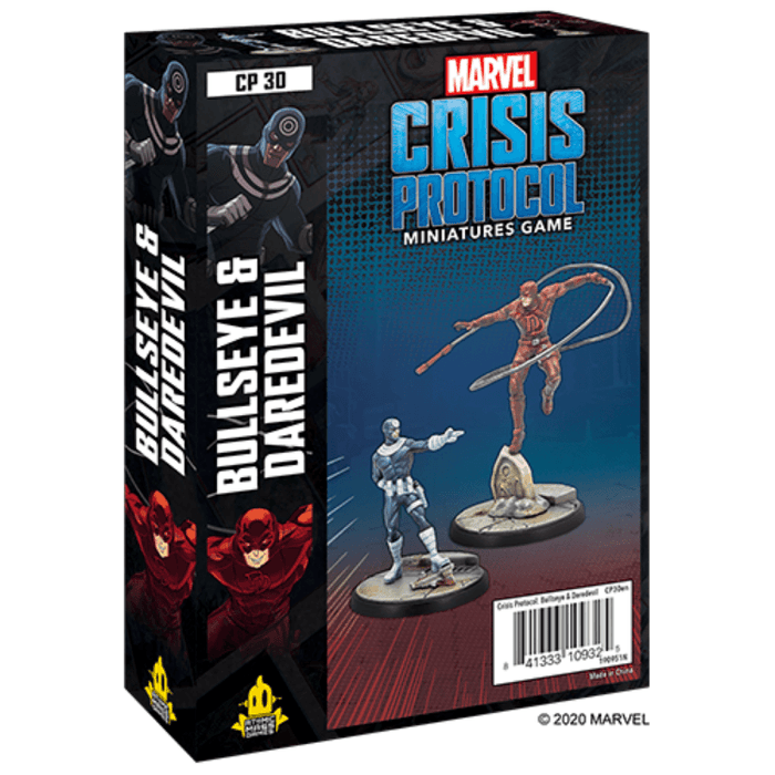 Marvel Crisis Protocol - Bullseye & Daredevil - Boardlandia