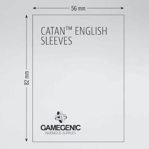 MATTE Catan-Sized Sleeves 56 x 82 mm - Boardlandia