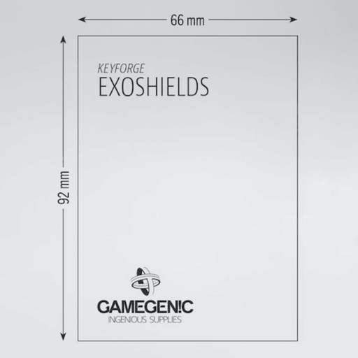 PRIME KeyForge Exoshields Clear Card Sleeves - Boardlandia