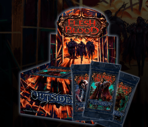 Flesh and Blood TCG - Outsiders Booster Display (Preorder) - Boardlandia