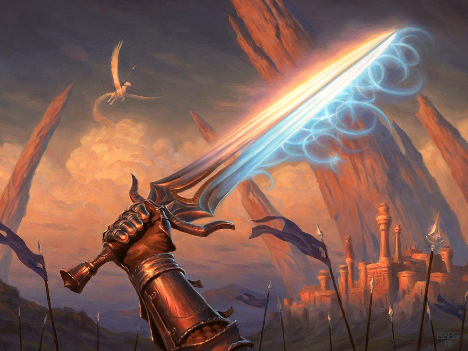 Magic the Gathering - Play Mat - Sword of Truth and Justice - Boardlandia