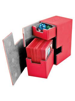 Flip'N'Tray Deck Case 80+ Standard Size Xenoskin Red - Boardlandia