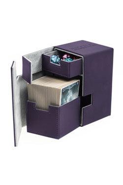 Flip'N'Tray Deck Case 100+ Standard Size Xenoskin Purple - Boardlandia