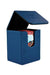 Flip Deck Case 100+ Leatherette Standard Size Dark Blue - Boardlandia