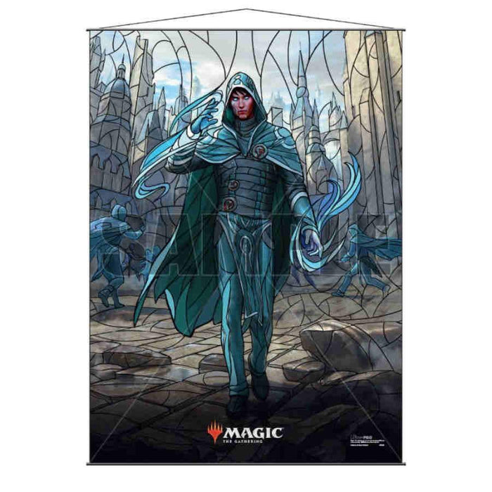 Magic The Gathering: Stained Glass Wall Scroll- Jace - Boardlandia