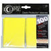 Ultra-Pro Pro-Matte Eclipse Sleeves (100) - Yellow - Boardlandia