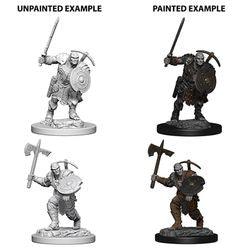 Dungeons and Dragons: Nolzur's Marvelous Unpainted Miniatures- Earth Genasi Male Fighter - Boardlandia