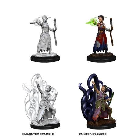 Dungeons & Dragons - Nolzur's Marvelous Unpainted Miniatures - Female Human Warlock - Boardlandia