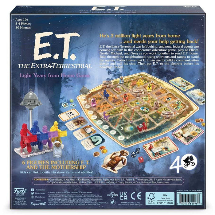 E.T. Light Years from Home Game - Boardlandia