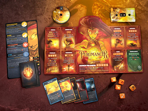 Dice Throne: Season One - Pyromancer vs Shadow Thief - Boardlandia