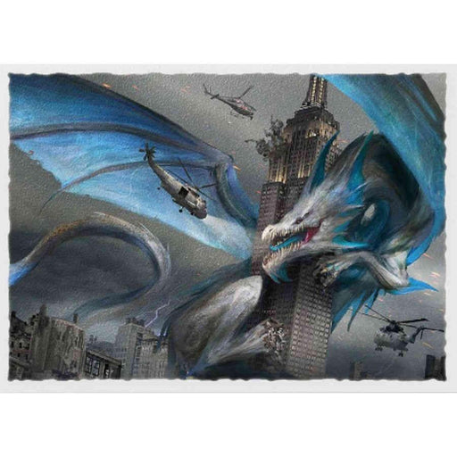 Dragon Shield Sleeves: Matte Art: Empire State Dragon (Box of 100) - Limited Edition - Boardlandia