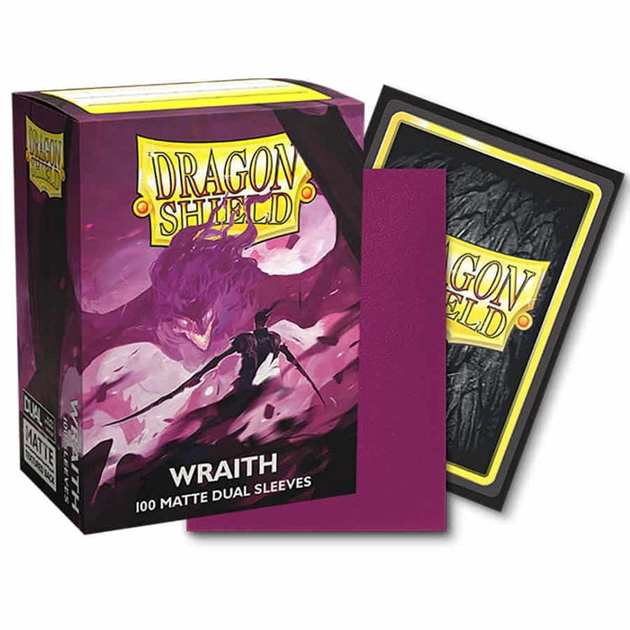 Dragon Shield Sleeves - Matte Dual - Wraith (Box of 100) - Boardlandia