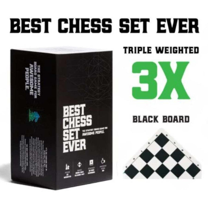 Best Chess Set Ever with Black Board - Boardlandia