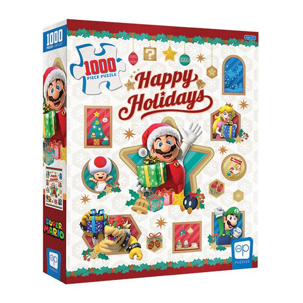Puzzle: Super Mario - Happy Holidays (1000 pc) - Boardlandia