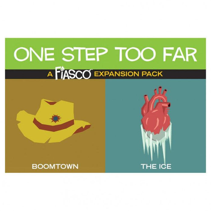 Fiasco Expansion Pack - One Step Too Far - Boardlandia