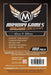 "7 Wonders" Card Sleeves - Copper Magnum Ultra-Fit (65X100Mm) - 100 Sleeves (7102) - Boardlandia