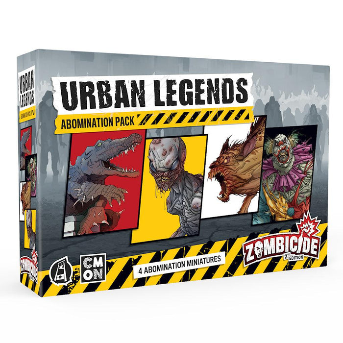 Zombicide - Second Edition - Urban Legends Abominations Pack - Boardlandia