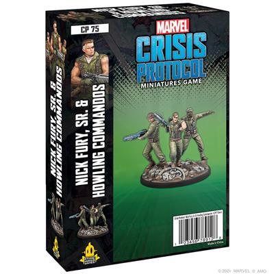 Marvel Crisis Protocol - Nick Fury, Sr. & Howling Commandos - Boardlandia