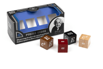 The Einstein Collection Display - 16 Misc. Metal/Wooden Puzzle - Boardlandia