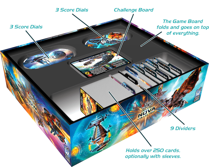 Star Realms: Deluxe Nova Collection (Kickstarter) - Boardlandia