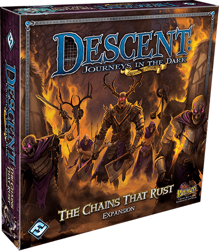 Descent Journeys in the Dark 2nd Edition - The Chains that Rust Expansion - Boardlandia