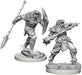 Dungeons & Dragons Nolzur's Marvelous Unpainted Miniatures: Dragonborn Male Fighter with Spear - Boardlandia