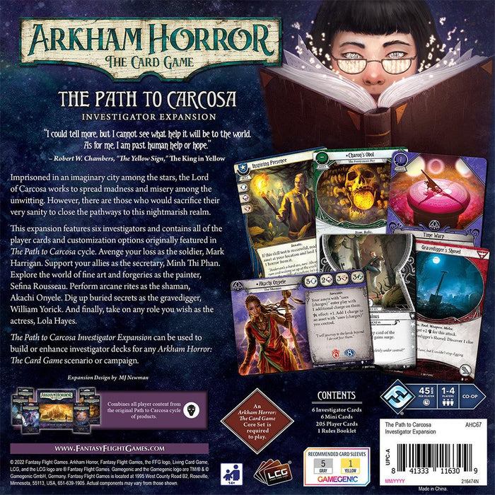Arkham Horror LCG - The Path to Carcosa Investigator Expansion - Boardlandia