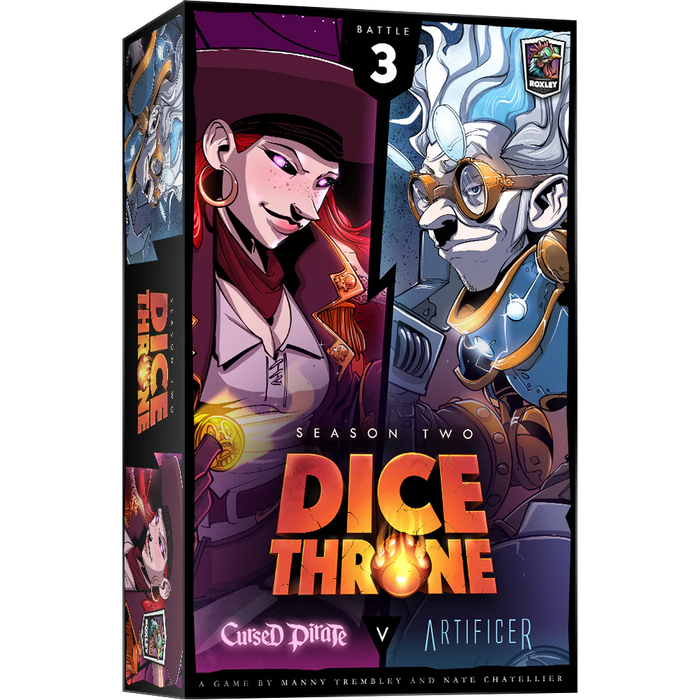 Dice Throne: Season Two - Cursed Pirate vs Artificer - Boardlandia