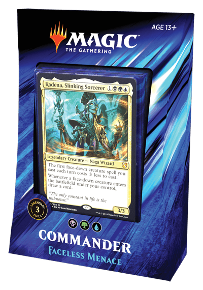 Magic the Gathering - Commander 2019 - Faceless Menace - Boardlandia