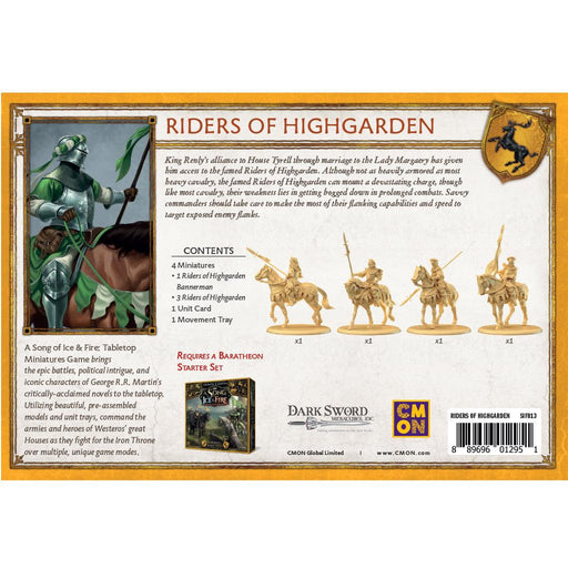 A Song of Ice & Fire - Riders of Highgarden - Boardlandia