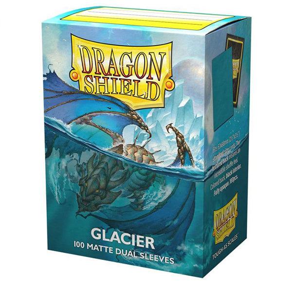 Dragon Shield Sleeves - Standard DUAL- Matte Glacier 'Miniom' (100 ct.) - Boardlandia