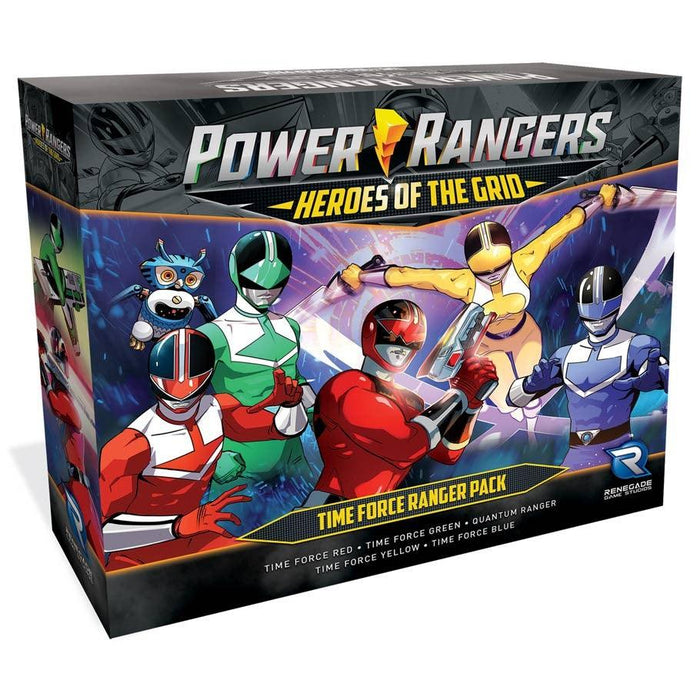Power Rangers - Heroes of the Grid - Time Force Rangers - Boardlandia