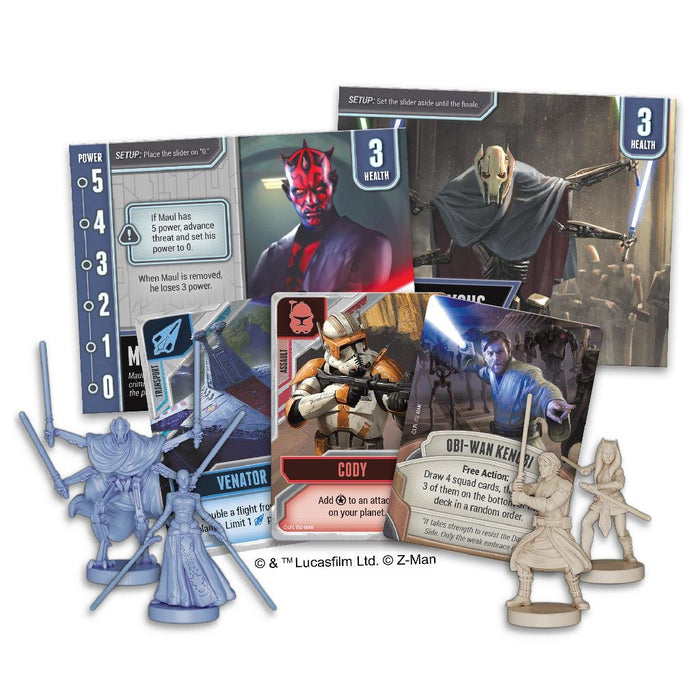Star Wars the Clone Wars A Pandemic System Game - Boardlandia