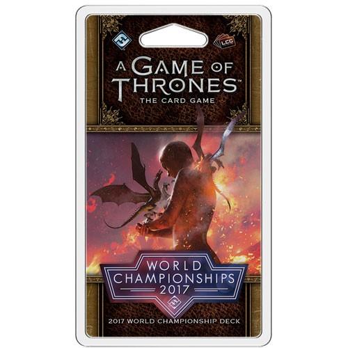 A Game of Thrones LCG (2nd Edition): 2017 World Championship Deck - Boardlandia