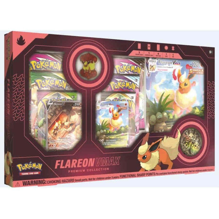Pokemon TCG - Vaporeon, Jolteon, or Flareon VMAX Premium Collection - Boardlandia