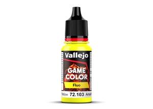 Vallejo Game Color Fluo - Fluorescent Yellow - Boardlandia