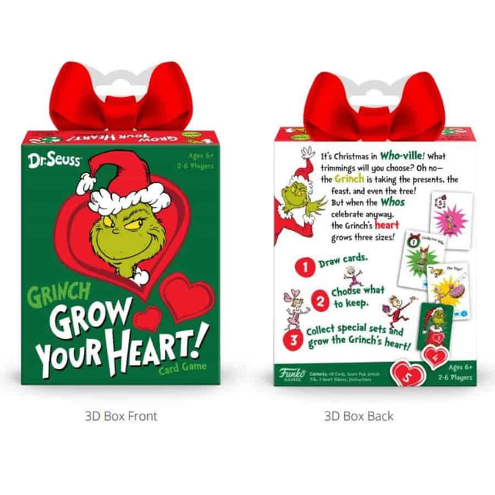 Dr. Seuss: Grinch Grow Your Heart Card Game - Boardlandia