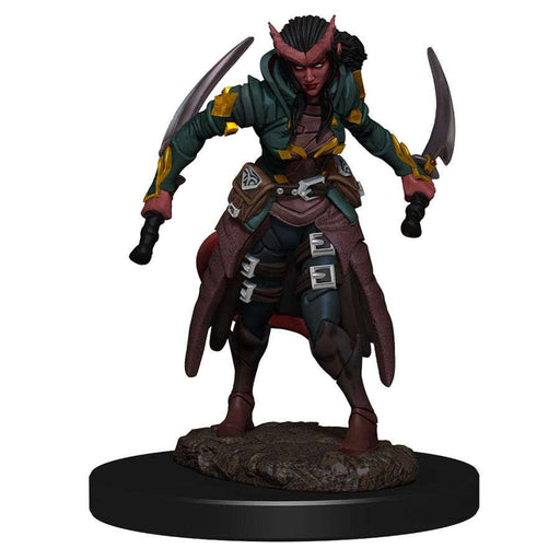 Dungeons and Dragons - Icons of the Realms Miniatures -  Female Tiefling Rogue - Boardlandia