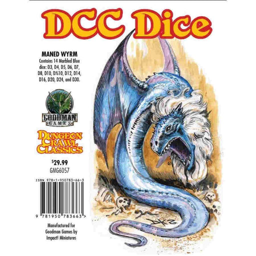 Dungeon Crawl Classics: DCC Dice - Maned Wyrm (14ct) - Boardlandia
