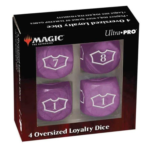 Magic the Gathering Updated Deluxe Loyalty Dice 22MM (4CT) - Swamp - Boardlandia