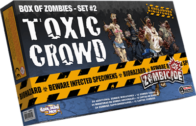 Zombicide: Toxic Crowd - Box of Zombies set 2 - Boardlandia