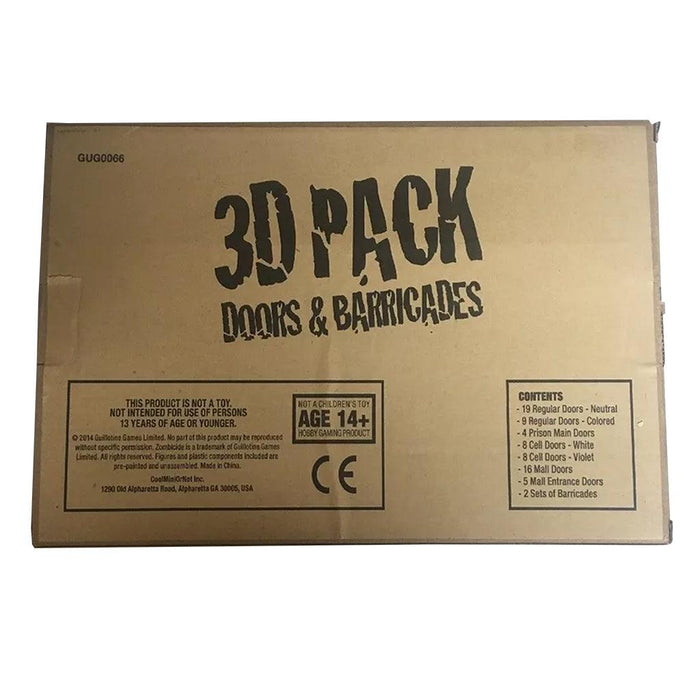 Zombicide: 3D Pack - Doors and Barricades - Boardlandia