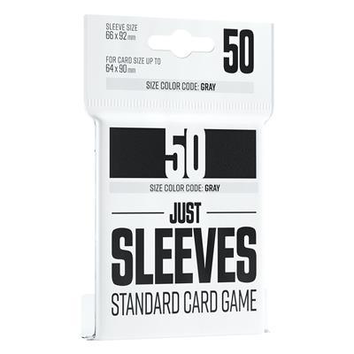 Just Sleeves - Standard Card Game - Black - Boardlandia