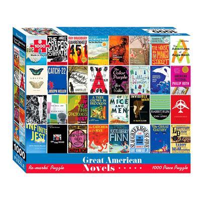 1000 Piece Great American Novels - Boardlandia