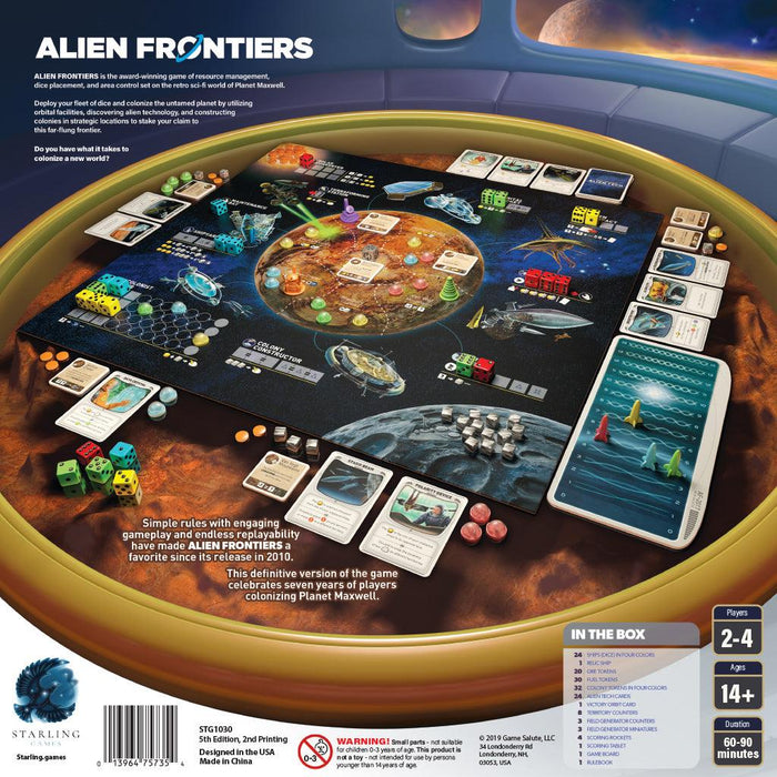Alien Frontiers (5th Edition) - Boardlandia
