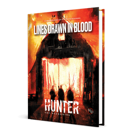 Hunter The Reckoning - Lines Drawn in Blood Chronicle Book - (Pre-Order) - Boardlandia