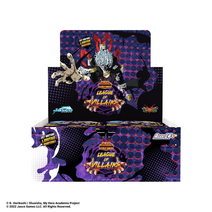 My Hero Academia CCG - League of Villains - Booster Display - Boardlandia