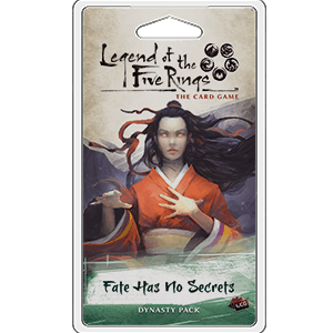 Legend of the Five Rings LCG: Fate Has No Secrets Dynasty Pack - Boardlandia