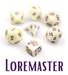 Level Up Dice - Retailer Exclusives - Loremaster (7ct Polyhedral Set) - Boardlandia