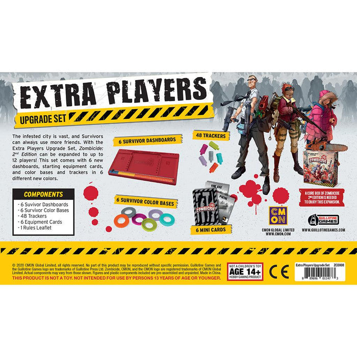 Zombicide - Extra Players Upgrade - Boardlandia